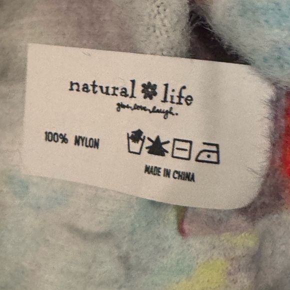 Natural Life Mock Neck Soft Floral Sweater - Picture 6 of 6